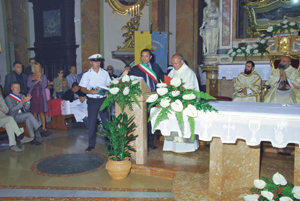 Conferimento della cittadinanza onoraria a P. Orante Elio D'Agostino